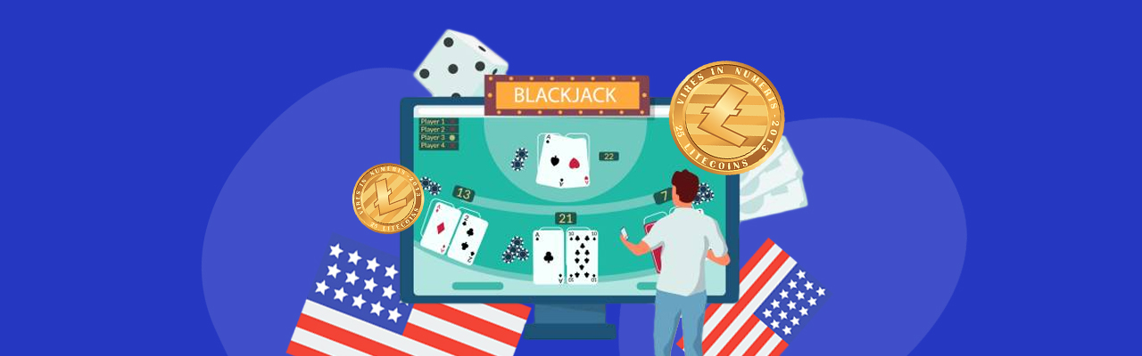 USA blackjack litecoin